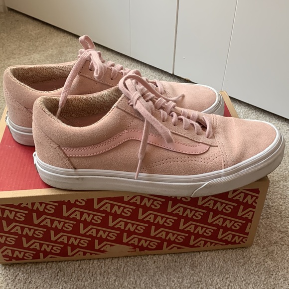 Women’s Light Pink Old Skool Vans - Picture 4 of 6